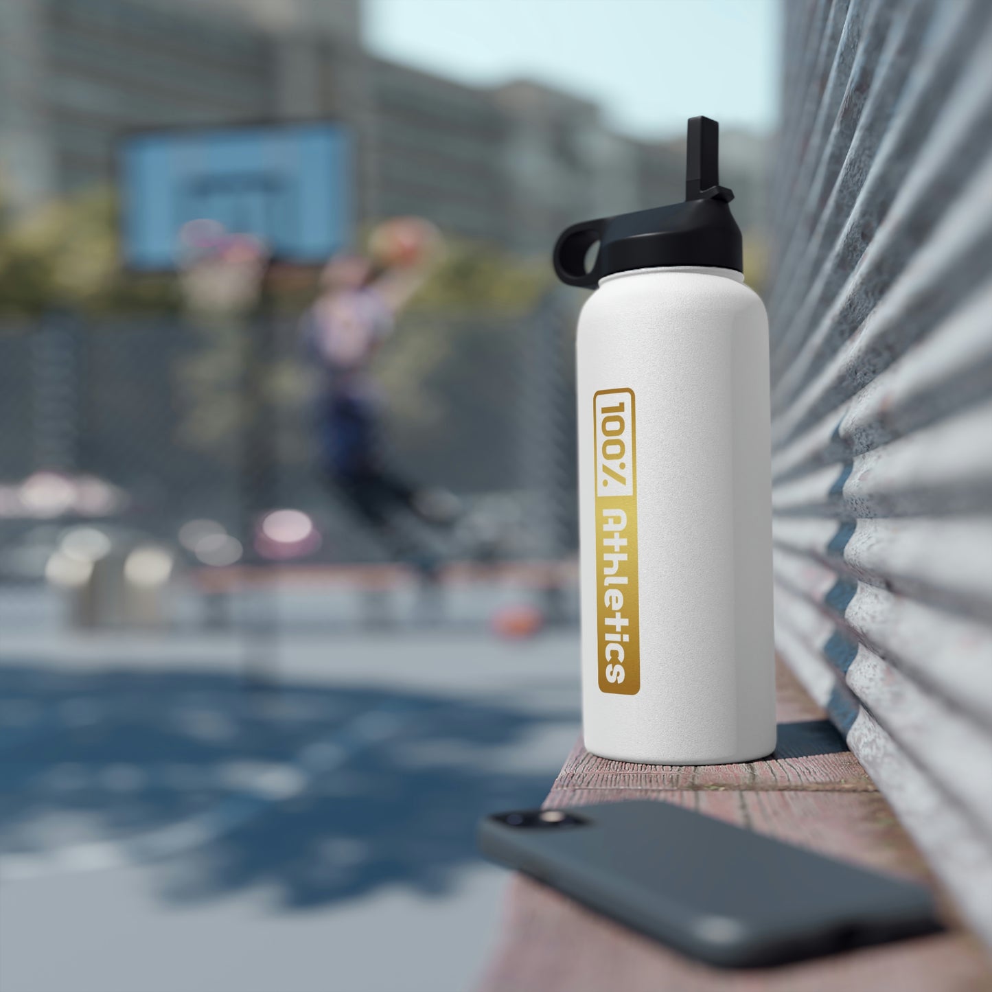 Stainless Steel Water Bottle, Standard Lid